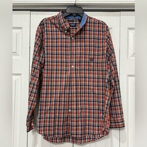 Men’s Chaps Long Sleeve Button Down Shirt